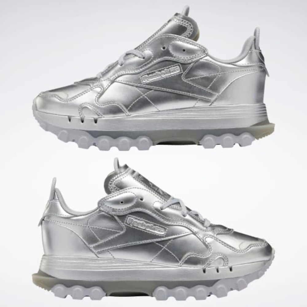Silver Cardi B Reebok Sneakers (Brand New)